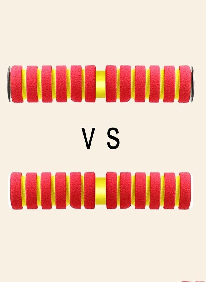 TECH LOGO ELECTRONICS Kids Pogo Jumper Fun and Safe Pogo Stick for Toddlers, Durable Foam Bungee Jumping Stick Makes Squeaky Sounds Improves Balance, Bouncing Toy (Red) - Image 4